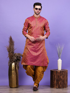 Sydney Heights Men Kurta Dhoti Pant Set