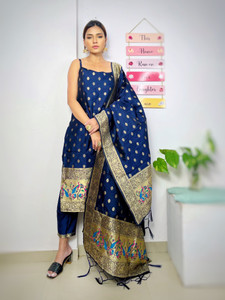 PPTOSS Women Kurta Pant Dupatta Set