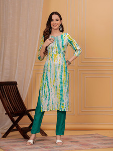 PSCHOICE Women Kurta Pant Set