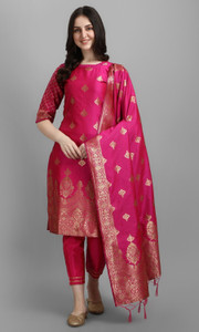 VredeVogel Women Kurti Pant Dupatta Set