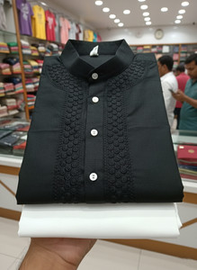 Pushpa chikan interprises Men Kurta Pyjama Set