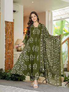 GEKHA Women Kurta Pant Dupatta Set