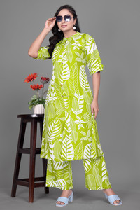 RJ ENTERPRISE Women Kurta Palazzo Set