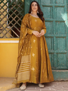 LIBAS Women Kurta Palazzo Dupatta Set