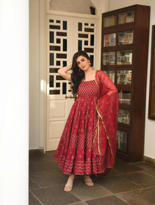 The Style Story Women Kurta Dupatta Set