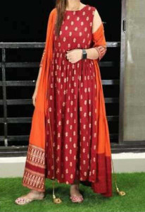 Durgeshwari collections Women Kurta Ethnic Jacket Set