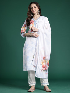 Indo Era Women Kurta Pant Dupatta Set