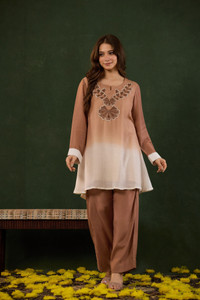 WOOMN Women Kurta Pant Set