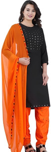 MUCHE Women Kurta Patiala Dupatta Set