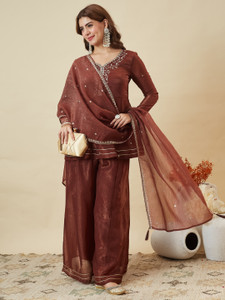 MOKOSH Women Kurta Pant Dupatta Set