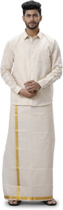 Ramraj Cotton Men Shirt Dhoti Set