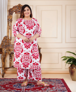 Chaukas Women Kurta Palazzo Set