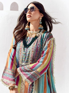 Indo Era Women Kurta Pant Dupatta Set
