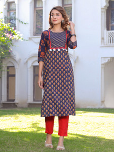 Jaipur Kurti Women Kurta Pant Set