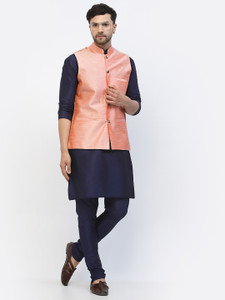 TS Lifestyle Men Kurta Churidar Ethnic Jacket Set