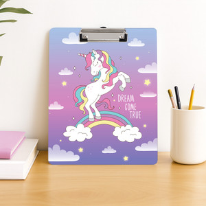 articious Clipboard for Exams, Drawing, Writing, Sturdy Time to be Unicorn