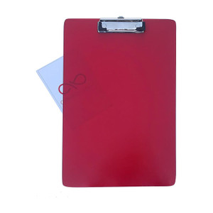 Crimson Knot Transparent Red Acrylic