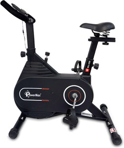 Powermax Fitness BU-350 with 7kg flywheel home use group bike, ipad-mobile holder, max user 130kg Upright Stationary Exercise Bike