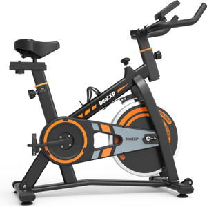 beatXP Frostclaw Spin Exercise Bike |4kg Flywheel| Exercise Cycle for Home Gym Workout| अपराइट स्टेशनरी एक्सरसाइज बाइक