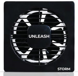 unleash Storm 6 inch with 100% Copper Motor For Kitchen & Bathroom with 1 Year Warranty 150 mm Exhaust Fan