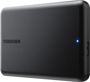 TOSHIBA Canvio Partner USB-C 1 TB External Hard Disk Drive (HDD) Upto 5 Gb/s, USB 3.0 for PC, Laptop, Windows and Mac