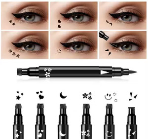 Sheny Eyeliner Stamp Waterproof Long Lasting Heart & Star Shape 20 ml