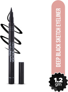 Hilary Rhoda Deep Black Sketch Eyeliner | Waterproof Eyeliner | Smudge-Proof Eyeliner 1.2 g