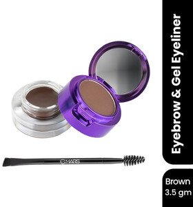 MARS Eye Love Multi Pods Gel Eye Liner And Eyebrow Powder With a Dual Ended Brush 3.5 g
