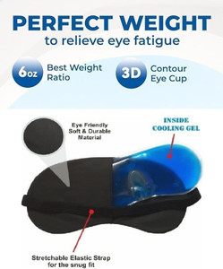 DNelon Cooling Gel Relaxing Eye Sleep Mask - Image 6