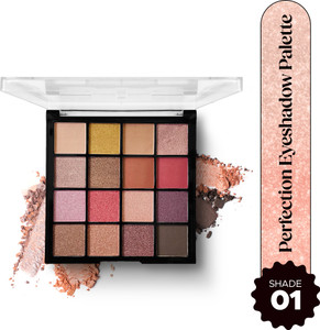 हिलैरी रोडा Perfection Eyeshadow Palette |Highly Pigmented Eyeshadow |Matte & Shimmer Finish 20.8 g