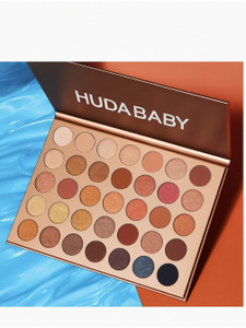 HUDA BABY BEAUTY Shimmer and Matte Eyeshadow Palette - 35 Eye Shadow Color 20 ml