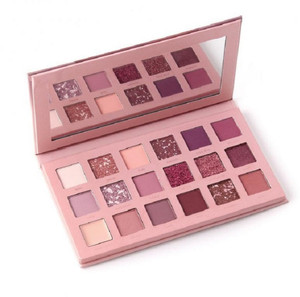 rezmay Beauty 18 Color Matte + Shimmer Nude EyeShadow Eye Shadow Palette-B 18 g