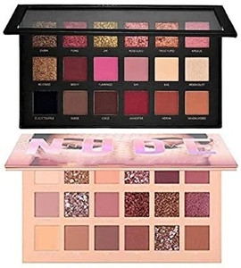 TUMR ROSE GOLD 18 MULTICOLOR EYESHADOW + NUDE MULTICOLOR EYESHADOW (COMBO PACK)