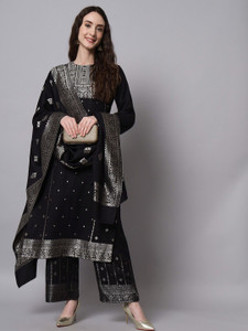 Safaa Wool Self Design Kurta & Palazzo Material