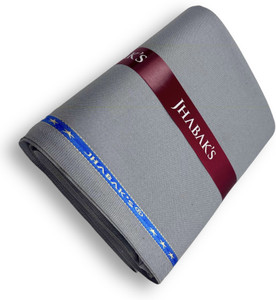 JHABAK'S Viscose Rayon Solid Suit Fabric