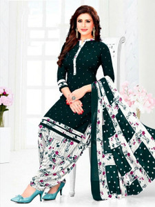 THIRA Crepe Printed Salwar Suit Material