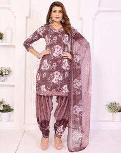 YASHIKA Crepe Printed Salwar Suit Material