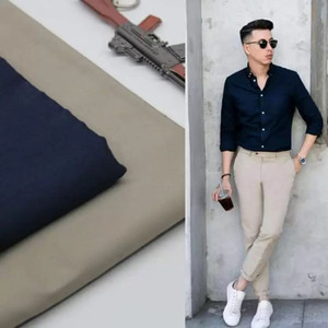 Rekag Polycotton Solid Shirt & Trouser Fabric