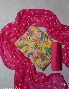 krishna boutique Pure Cotton Printed Salwar Suit Material