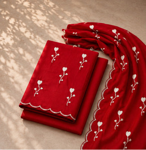 YS Trends Cotton Blend Printed Kurta & Palazzo Material