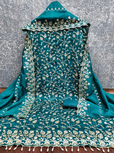 Maiyaash Chanderi Embroidered Salwar Suit Material