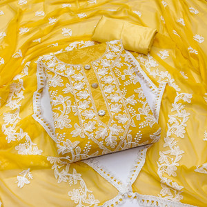 Jasol NX Chanderi Embroidered Salwar Suit Material