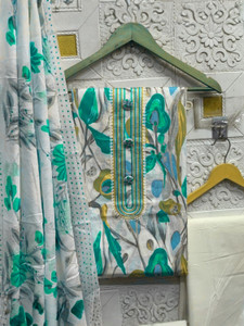 YANKITA Pure Cotton Printed Salwar Suit Material