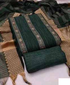 One clique shop Cotton Blend Printed Salwar Suit Material