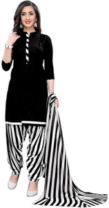 shyam enterprises Crepe Printed Salwar Suit Material