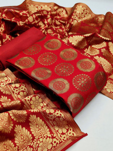 ANAND Jacquard Self Design Salwar Suit Material