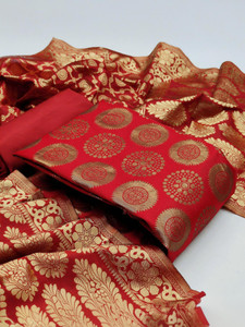 ANAND Jacquard Self Design Salwar Suit Material