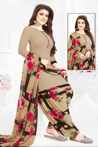 Merira Crepe Printed Salwar Suit Material