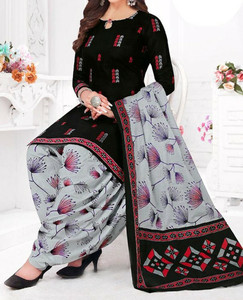 THIRA Crepe Printed Salwar Suit Material
