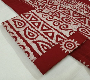 minerva creation Cotton Blend Printed Salwar Suit Material